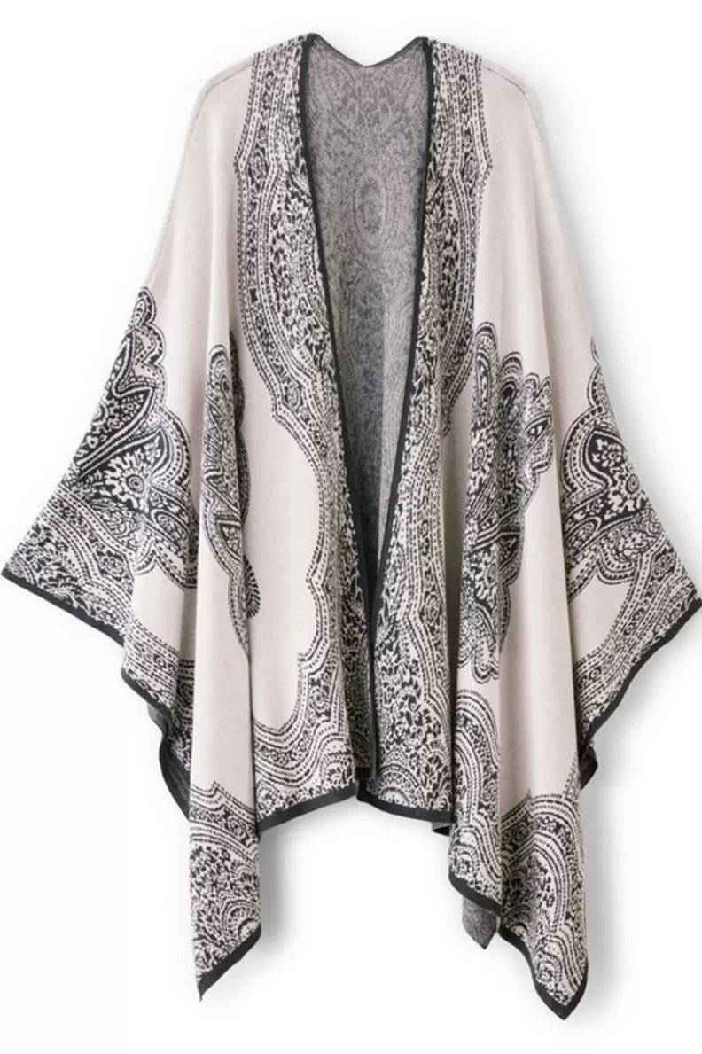 Soft Surroundings Amedeo Wrap Ecru Fashion