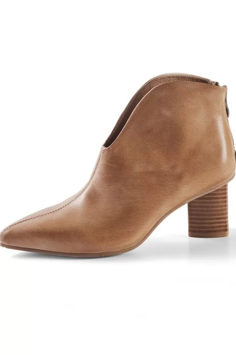 Soft Surroundings Antelope Hope Bootie Taupe Clearance