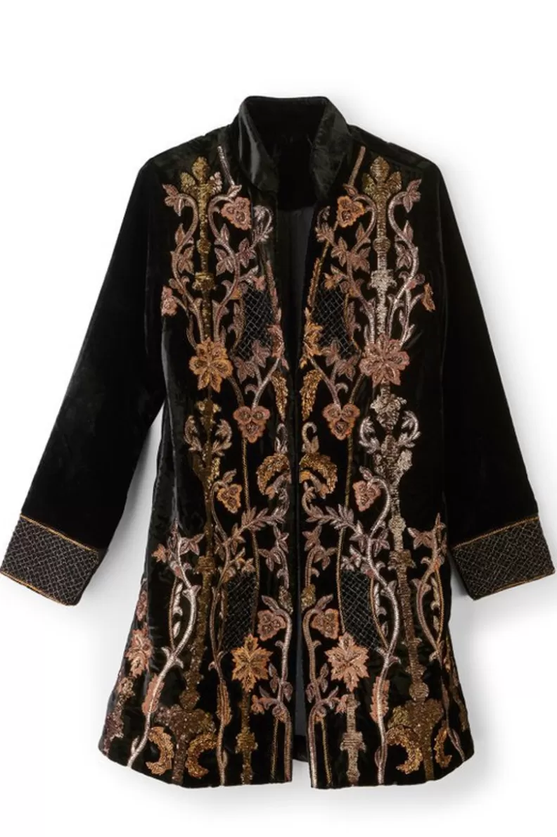 Soft Surroundings Antoinette Jacket Black Sale