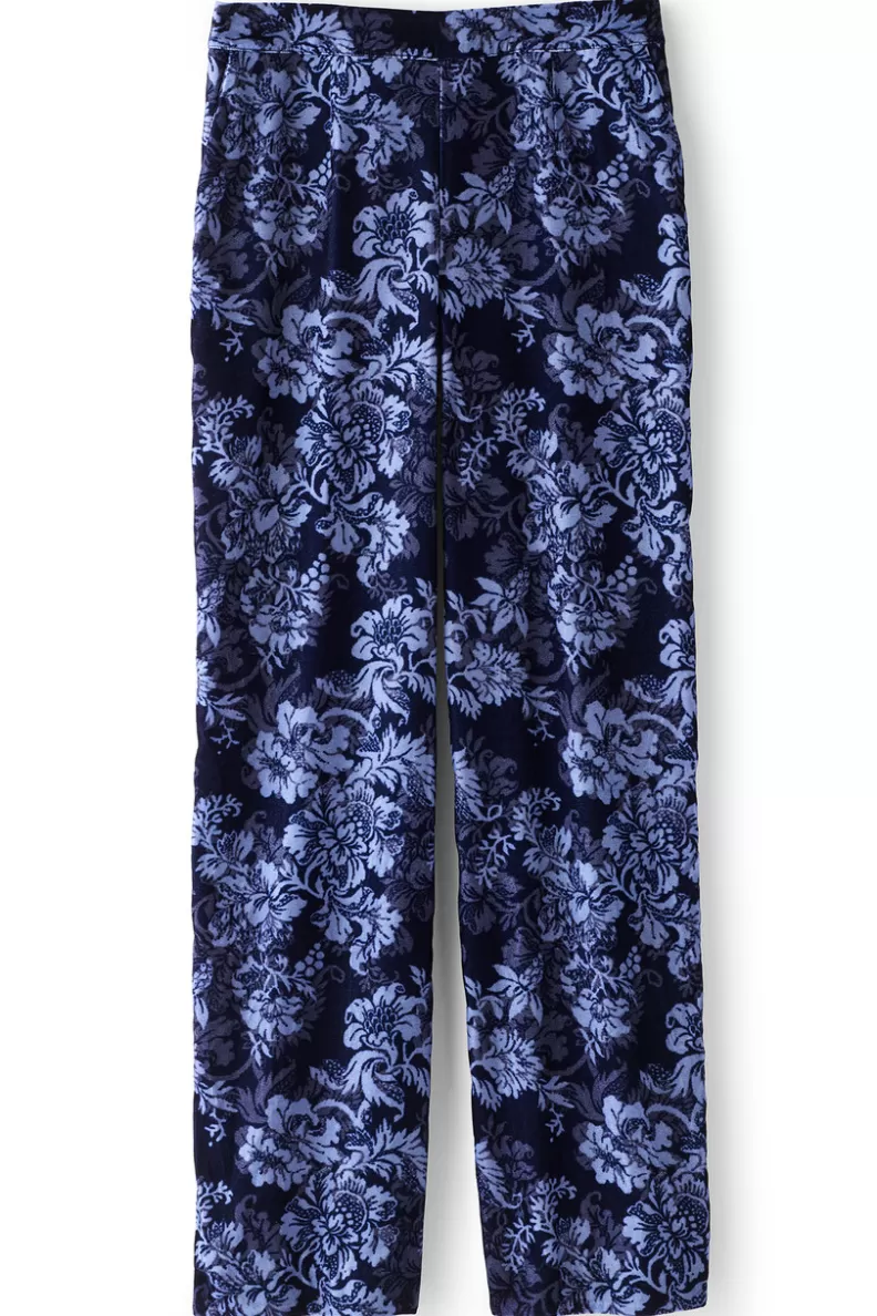 Soft Surroundings Aria Velvet Wide Leg Pants Best Sale