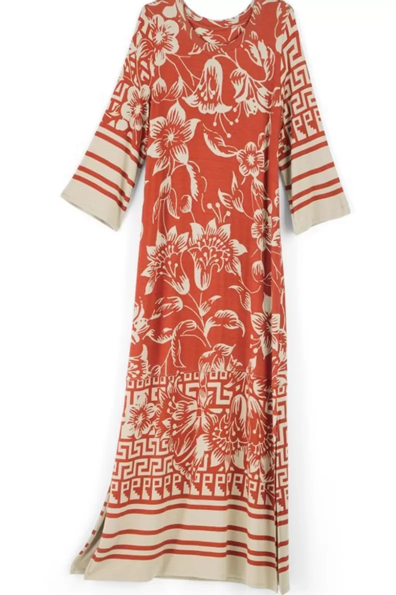 Soft Surroundings Asteria Dress CoralFloral Sale