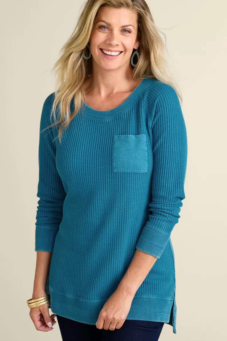 Soft Surroundings Autumn Waffle Tunic Best