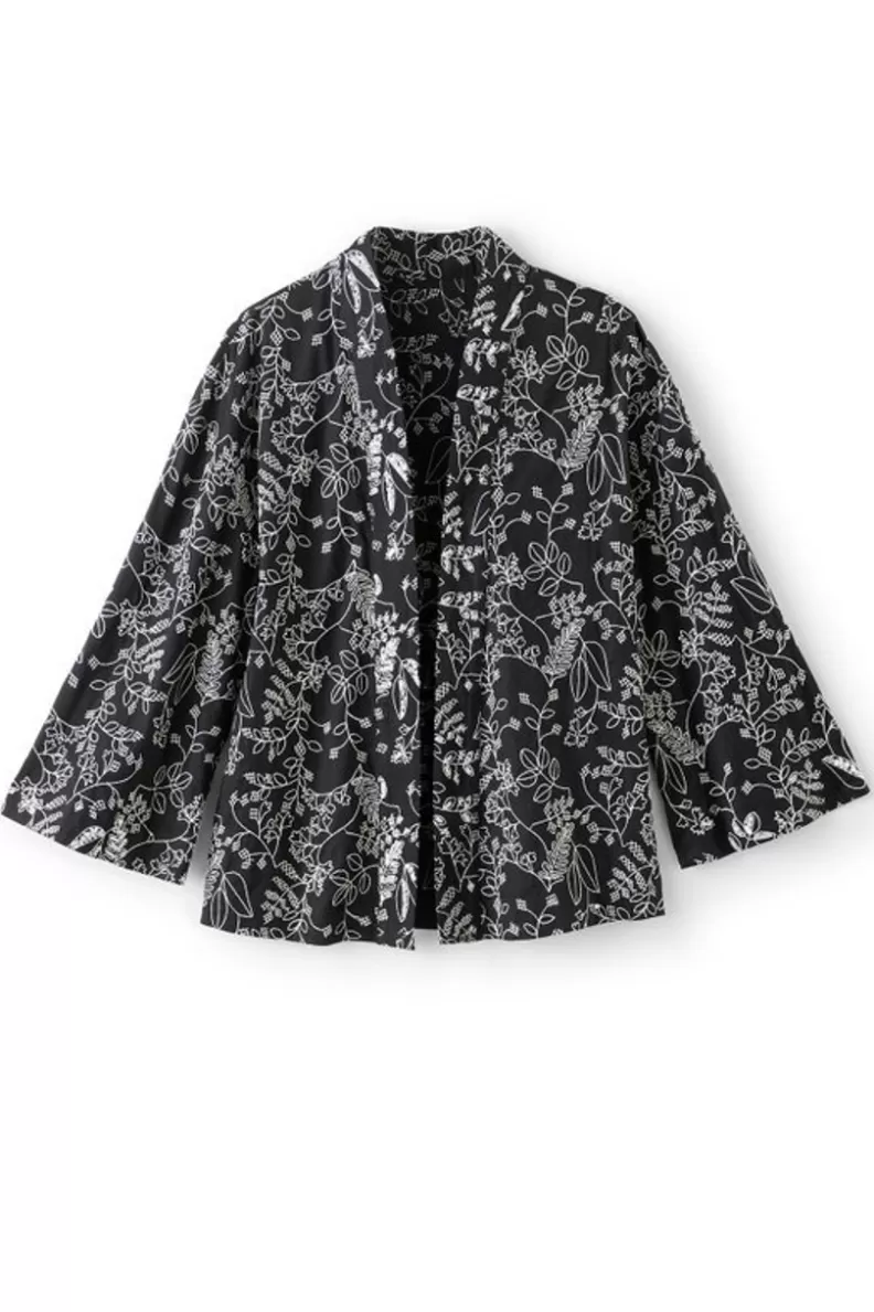 Soft Surroundings Beatrix Topper Black Outlet