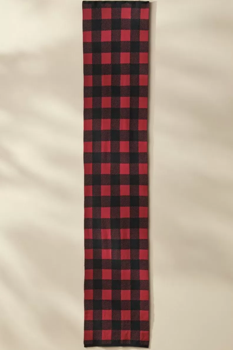 Soft Surroundings Bera Plaid Scarf RioRedBuffaloCheck Online