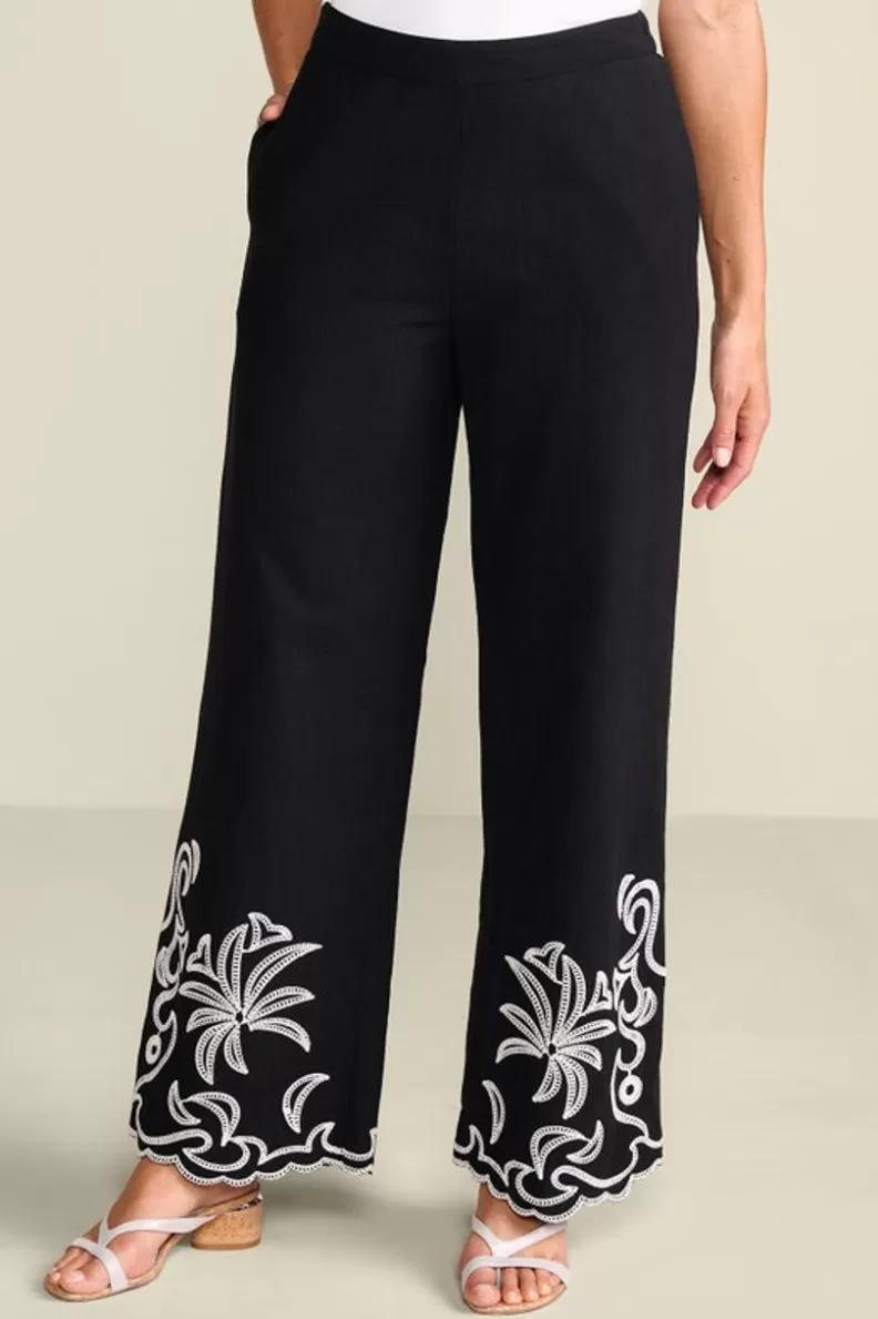 Soft Surroundings Bernita Pants Black Outlet