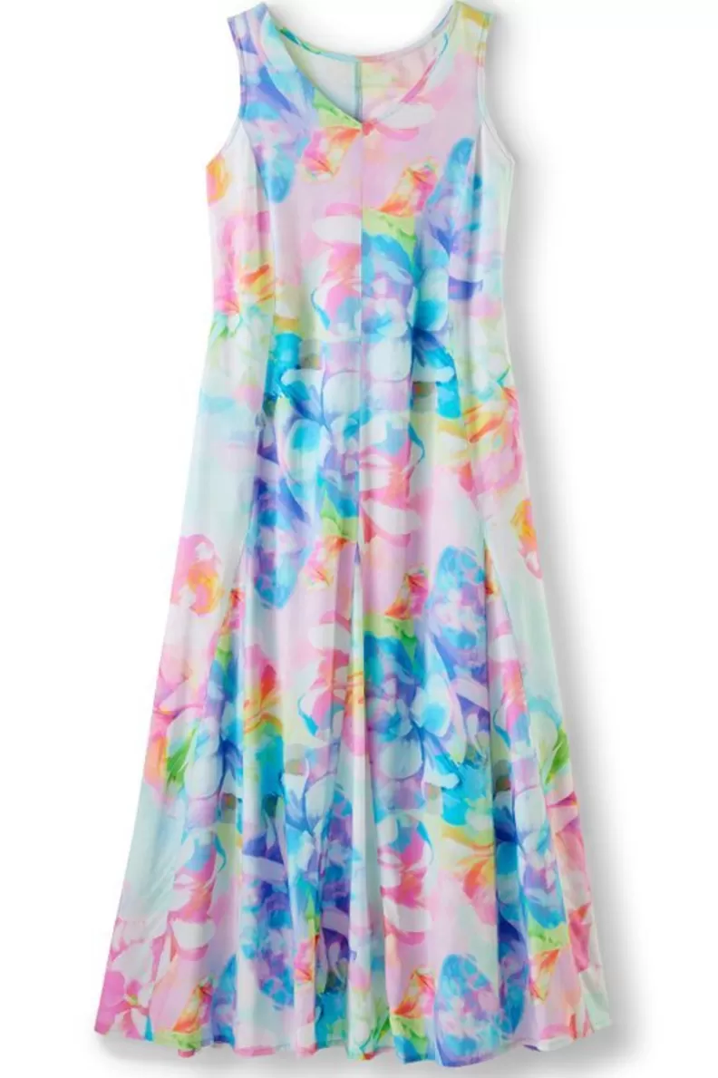 Soft Surroundings Brenda Maxi Dress PainterlyMultiFloral Store