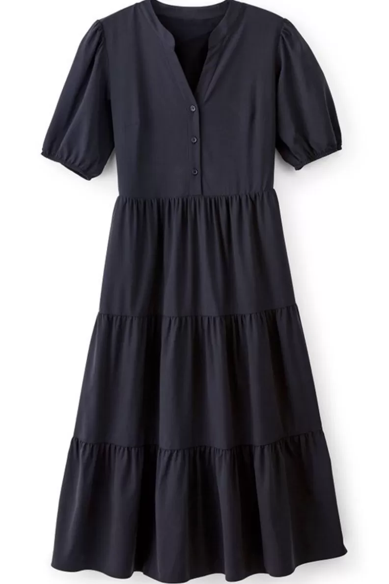 Soft Surroundings Claudia Midi Dress Black Shop