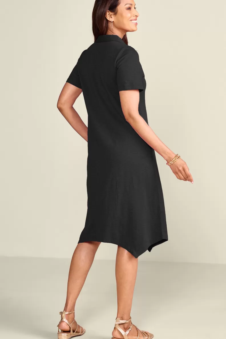 Soft Surroundings Danielle Button Dress New