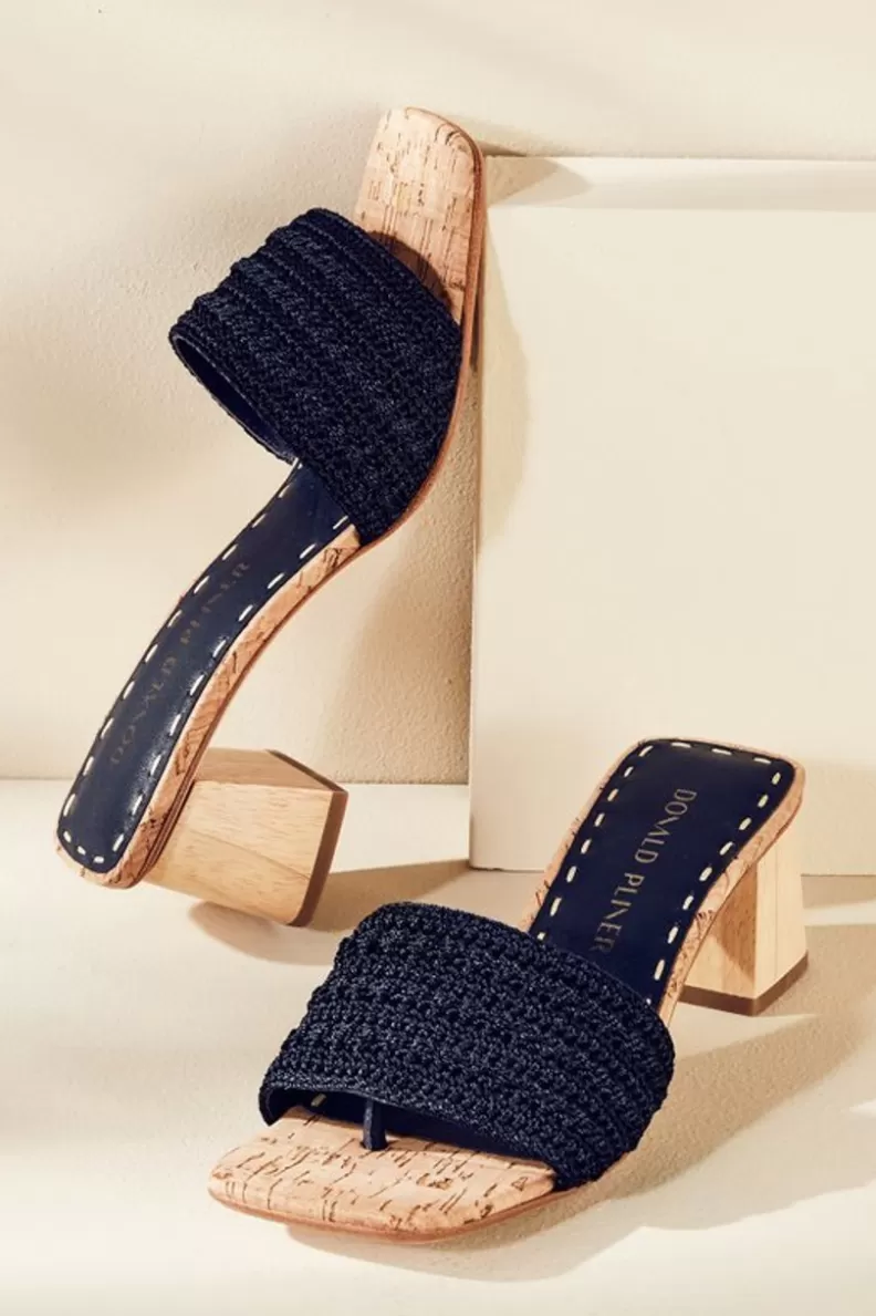 Soft Surroundings Donald Pliner Nayla Crochet Slide Clearance