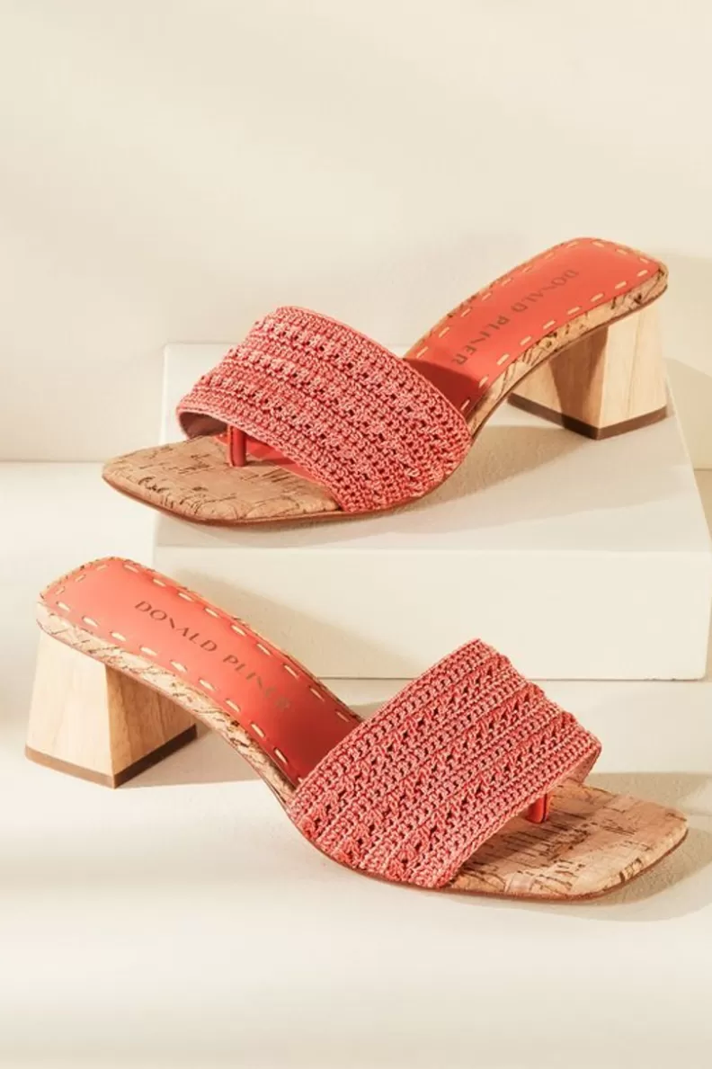 Soft Surroundings Donald Pliner Nayla Crochet Slide Clearance