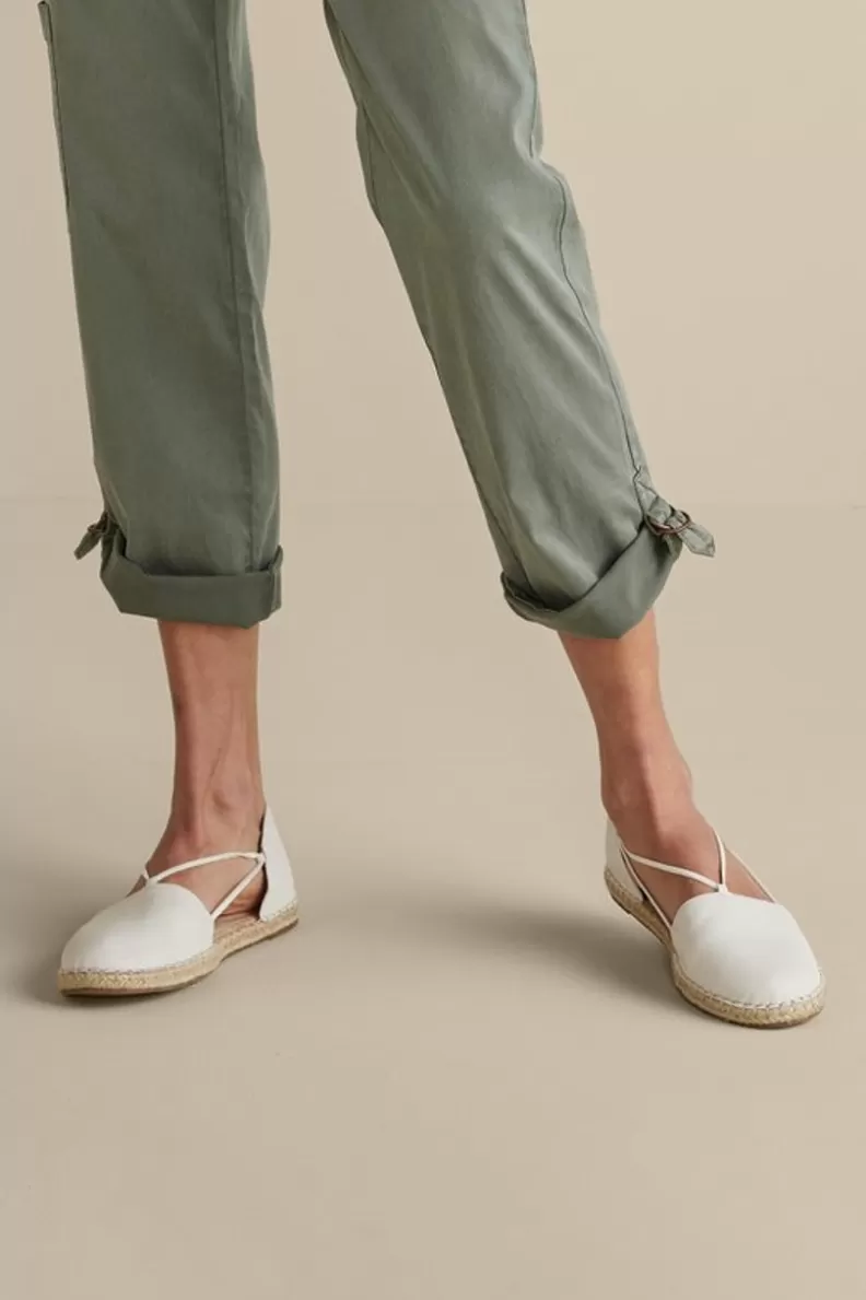 Soft Surroundings Eileen Fisher Lee Stretch Espadrille Bone Cheap