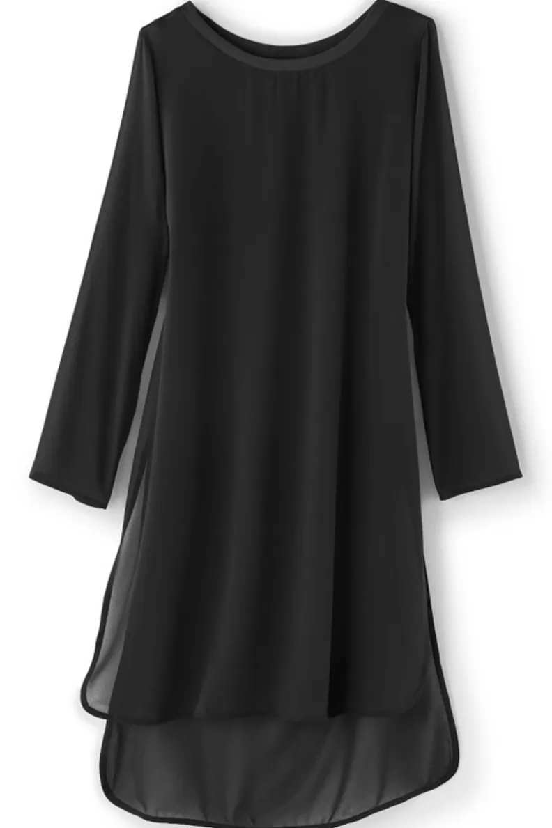 Soft Surroundings Elegance Tunic Black Flash Sale