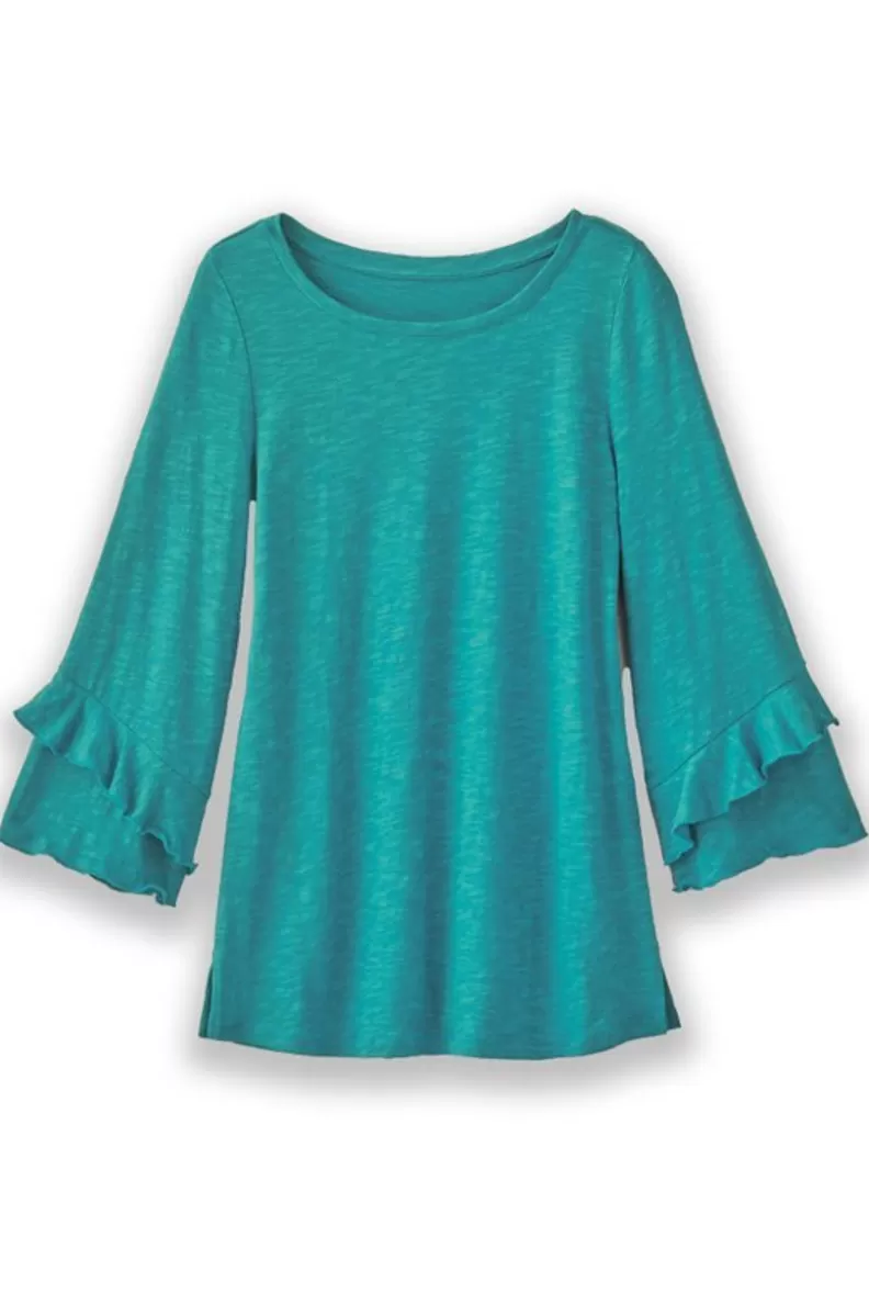 Soft Surroundings Erin Linen Blend Tunic Discount