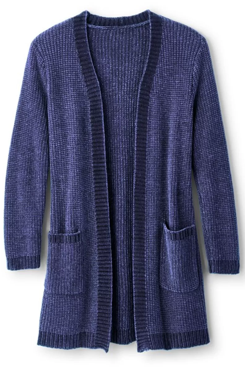 Soft Surroundings Faith Chenille Cardigan Flash Sale