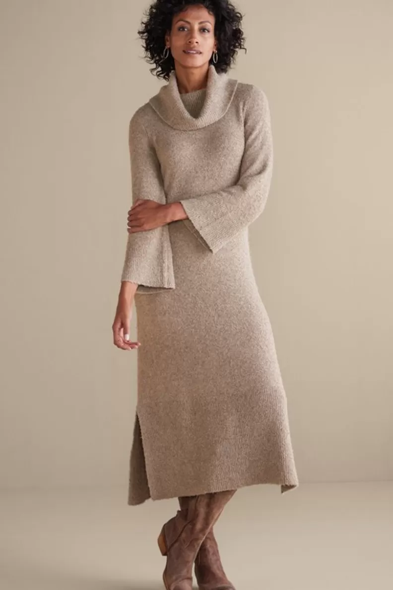 Soft Surroundings Frances Dress LightBrown Discount