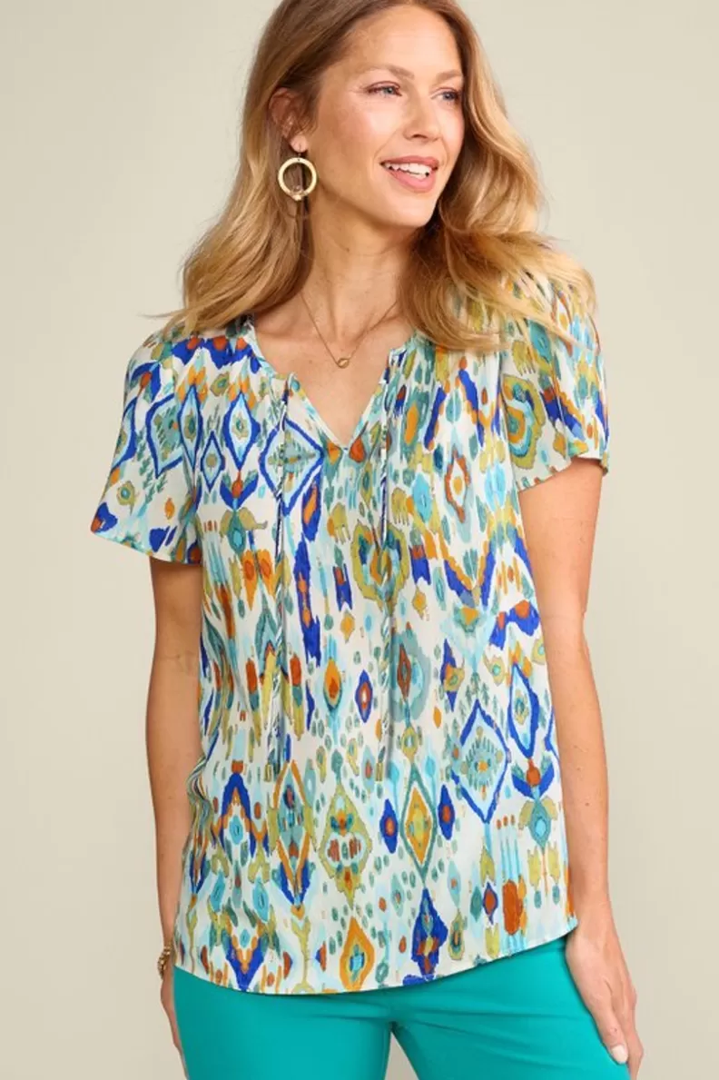 Soft Surroundings Francesca Top MenaraIkat Outlet
