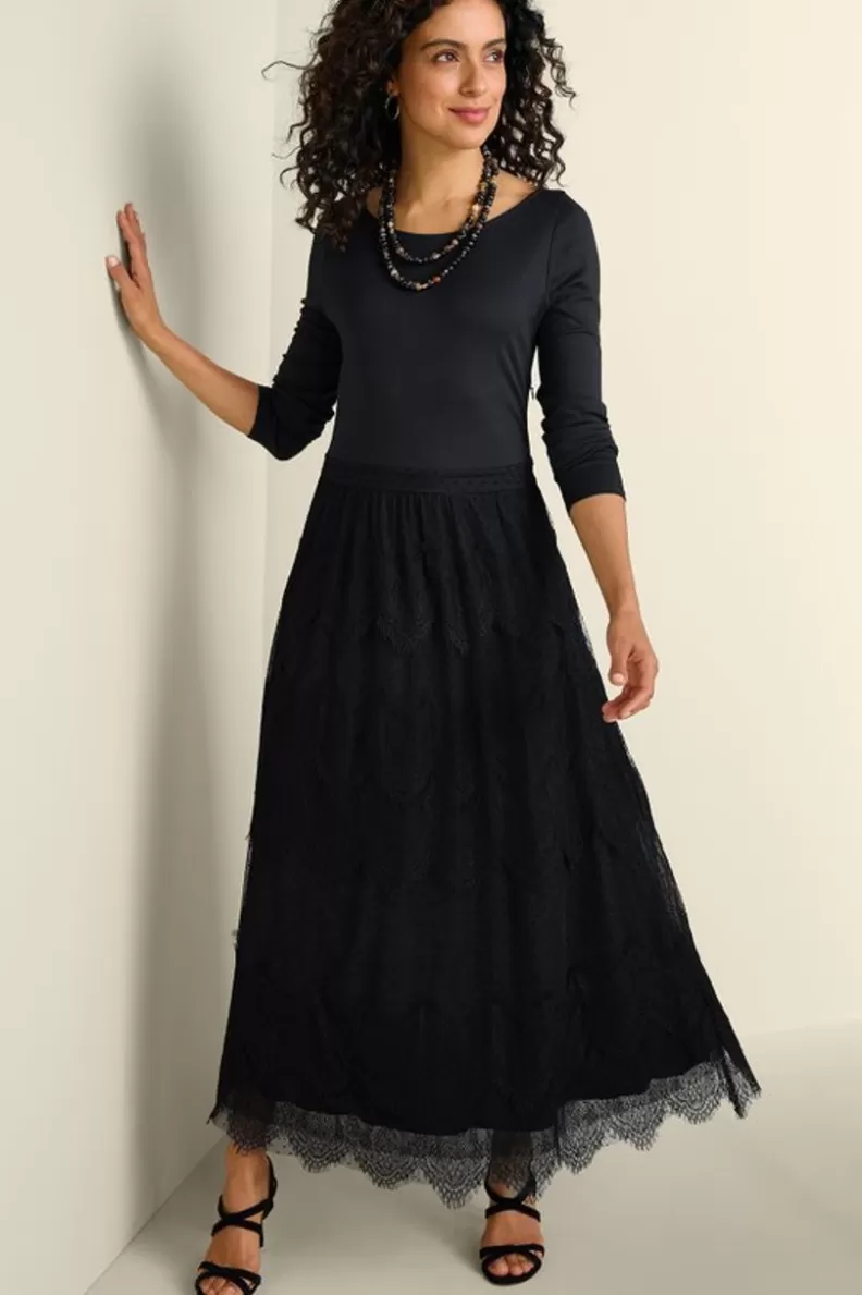 Soft Surroundings Frederica Dress Black Discount