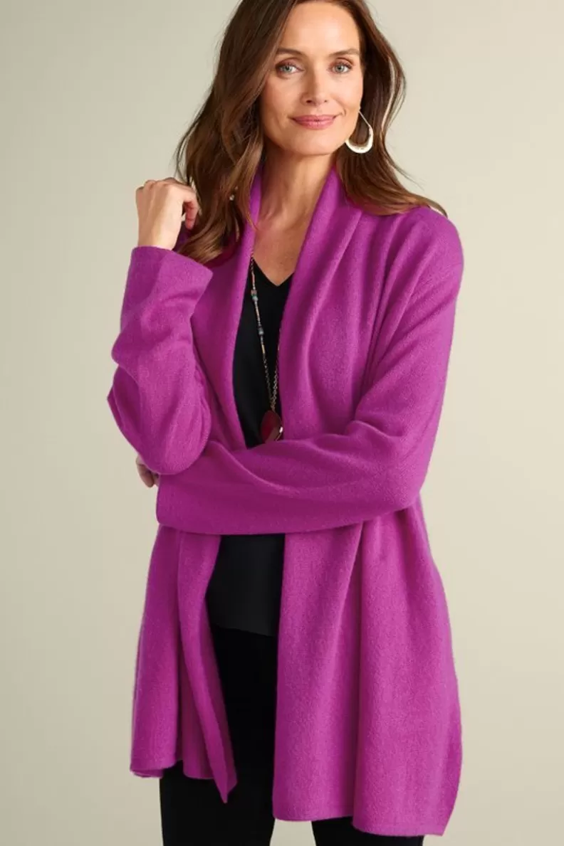 Soft Surroundings Izzy Cashmere Long Cardigan Sale