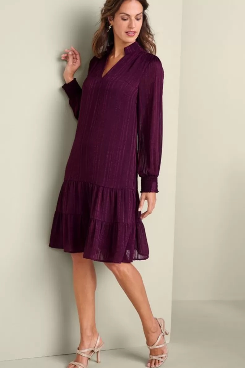 Soft Surroundings Jocelyn Dress GrapeWine Cheap