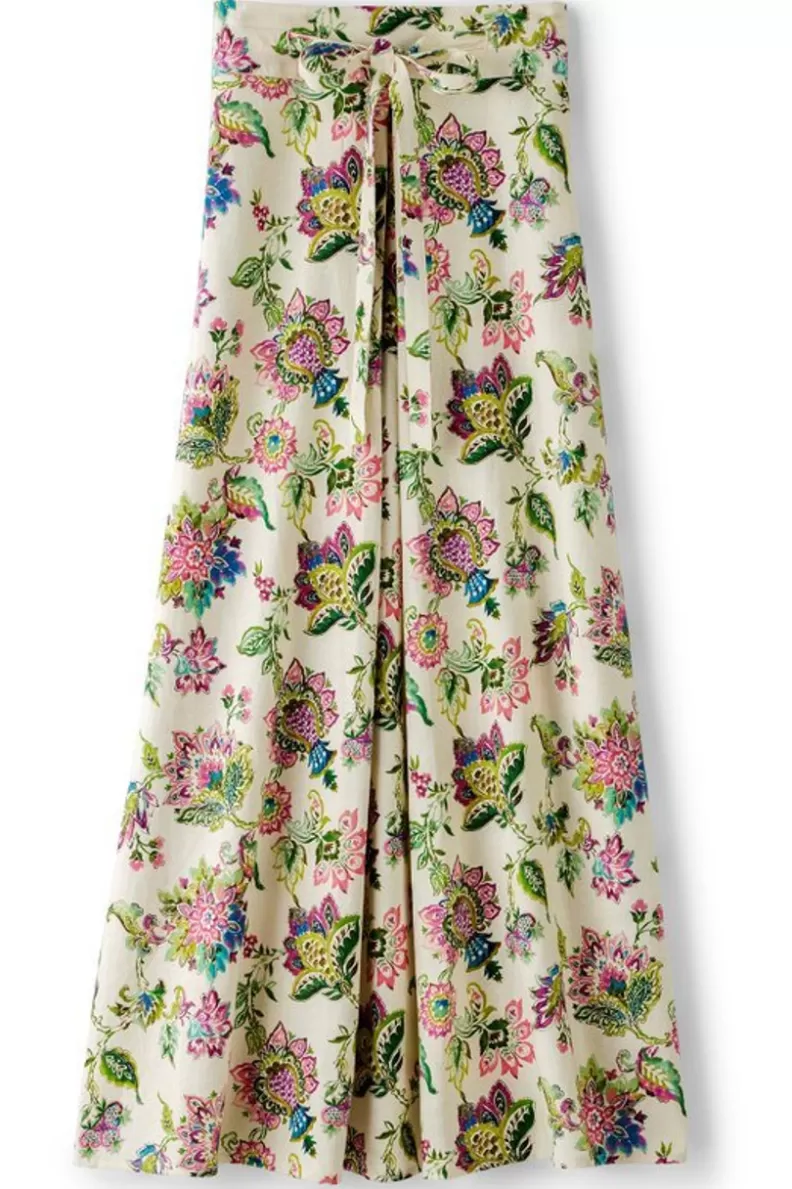 Soft Surroundings Jordan Linen Blend Skirt IpanemaFlowers Fashion