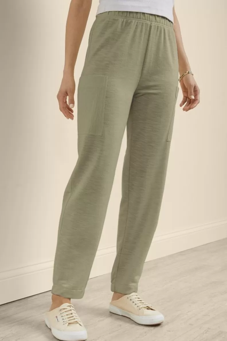 Soft Surroundings Lanai Lounge Pants BayLeaf Clearance