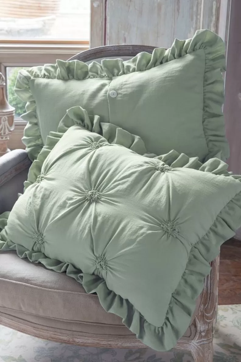 Soft Surroundings Lombardi Smocked Bed Sham I SeaMoss Shop