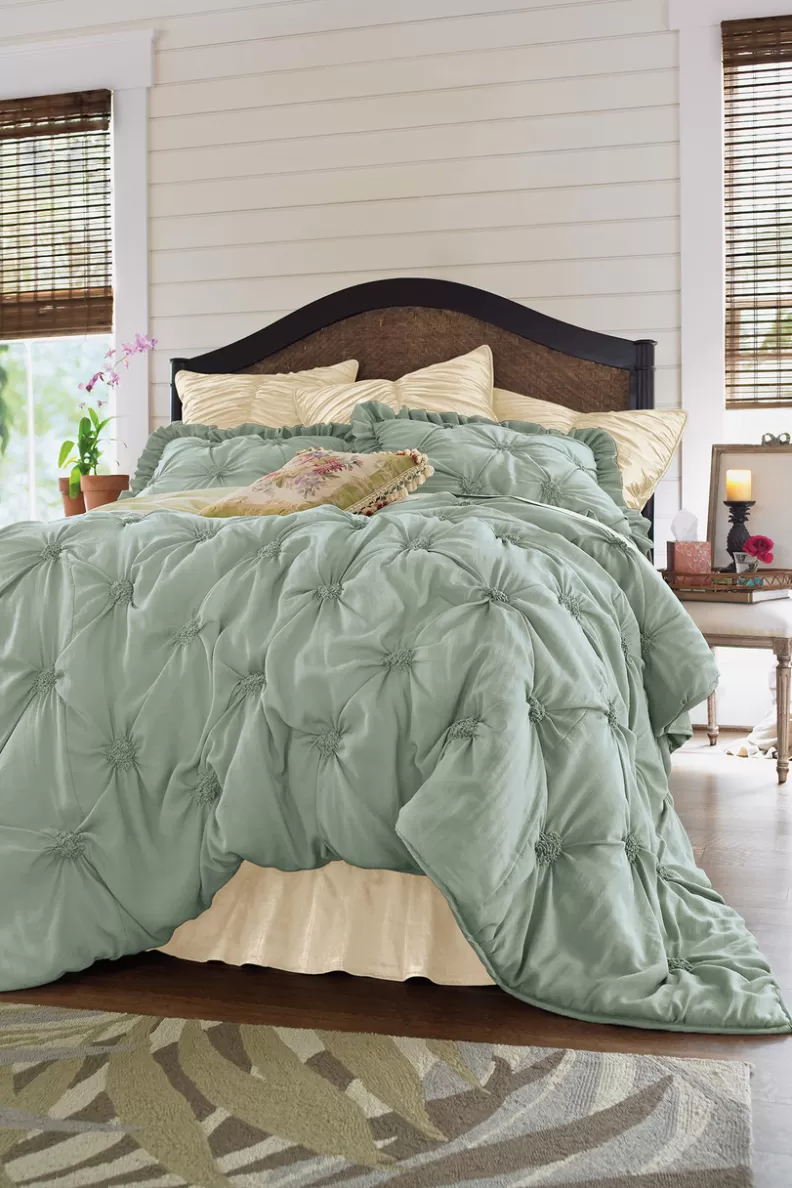 Soft Surroundings Lombardi Smocked Bed Sham I SeaMoss Shop