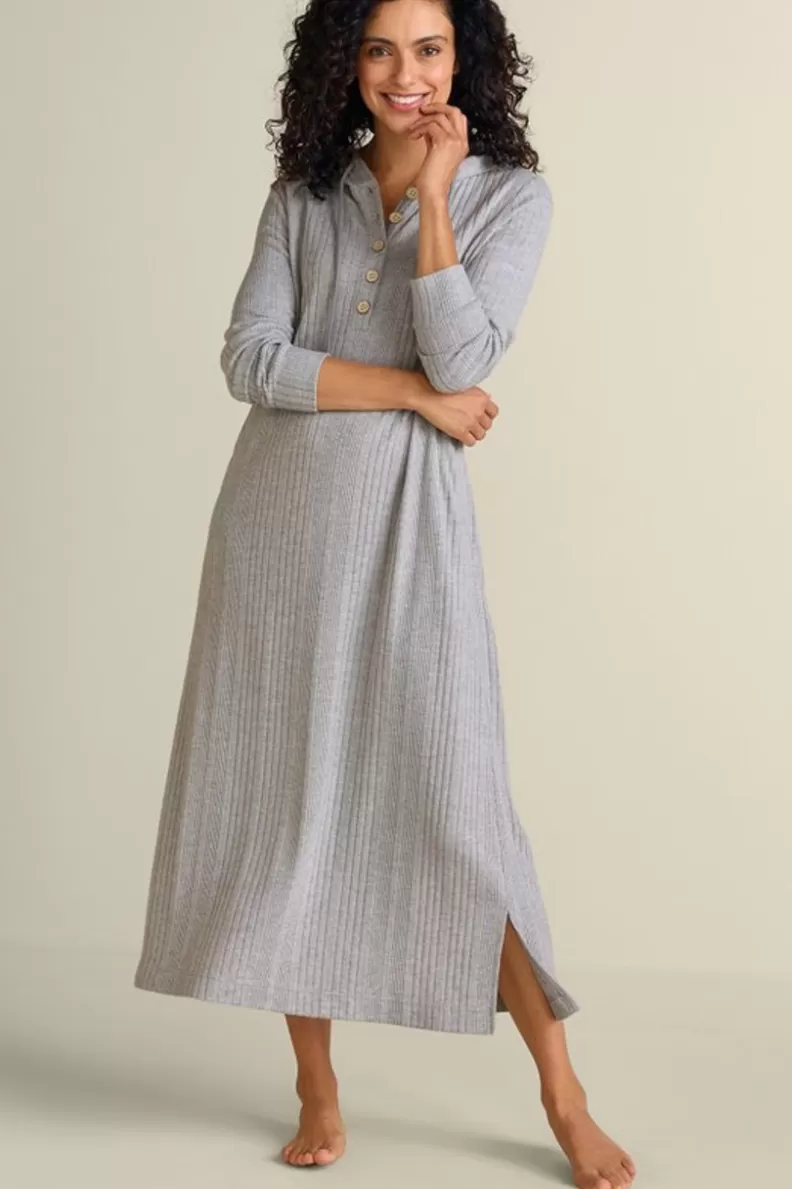 Soft Surroundings Loungy Lover Dress HeatherGrey Fashion