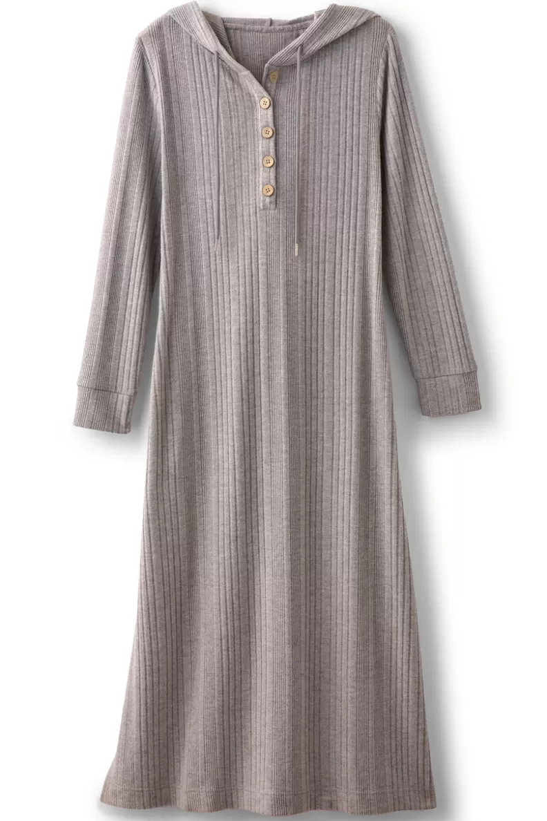 Soft Surroundings Loungy Lover Dress HeatherGrey Fashion