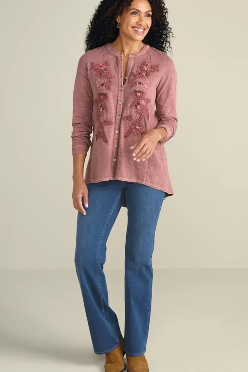 Soft Surroundings L'Enchant Top Rose Sale