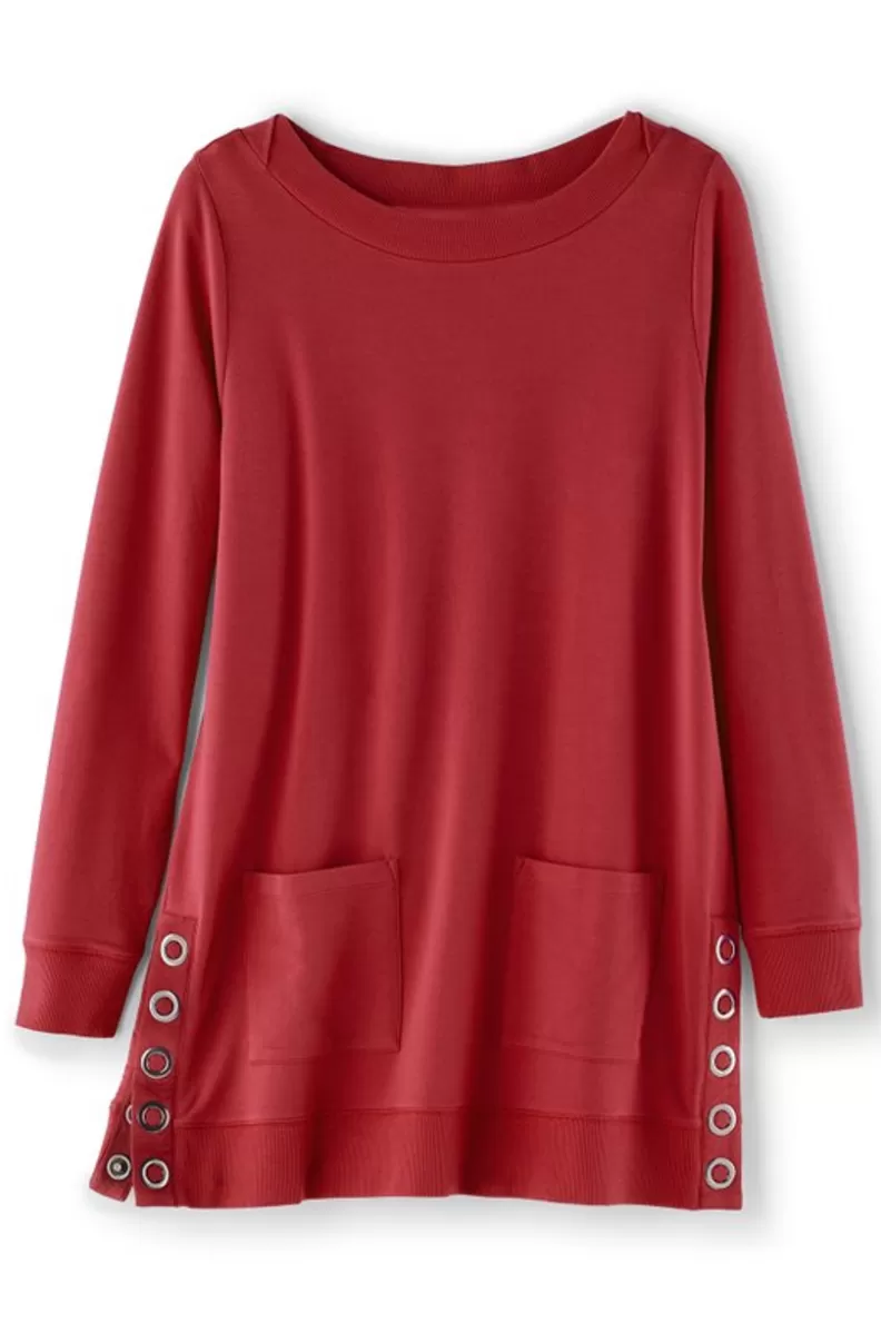 Soft Surroundings Make It Snappy Pullover Flash Sale