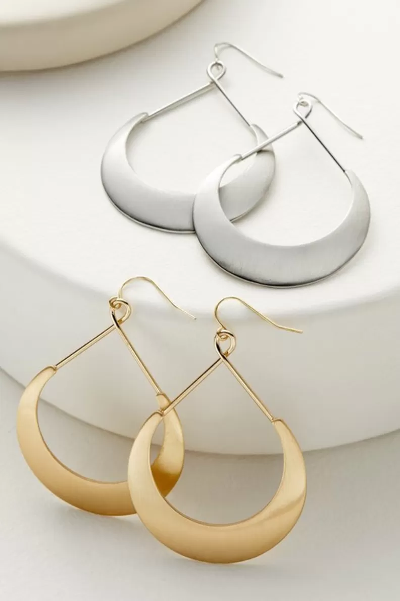 Soft Surroundings Marlo Hoop Earrings Fashion