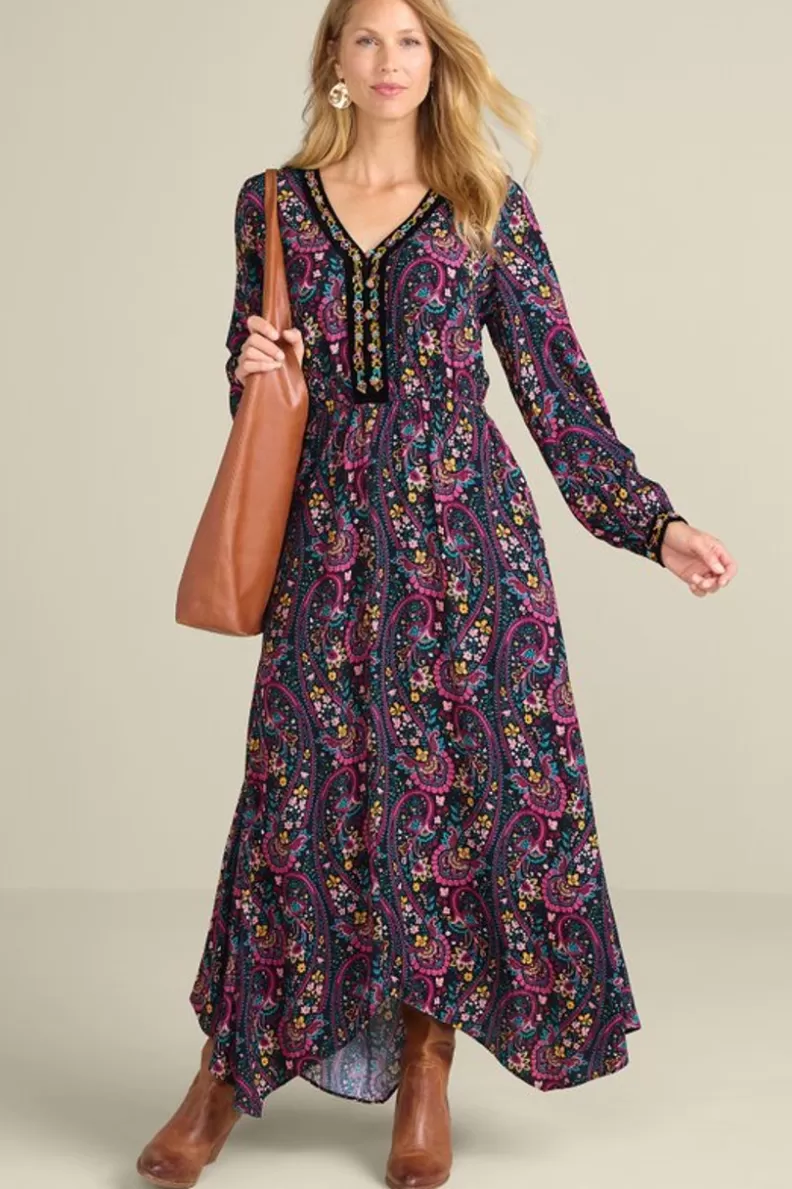 Soft Surroundings Meena Maxi Dress PaisleyGardenMulti Online