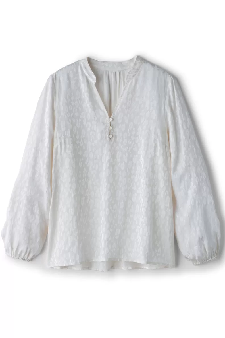 Soft Surroundings Mirasol Jacquard Tunic IvoryPearl Best Sale
