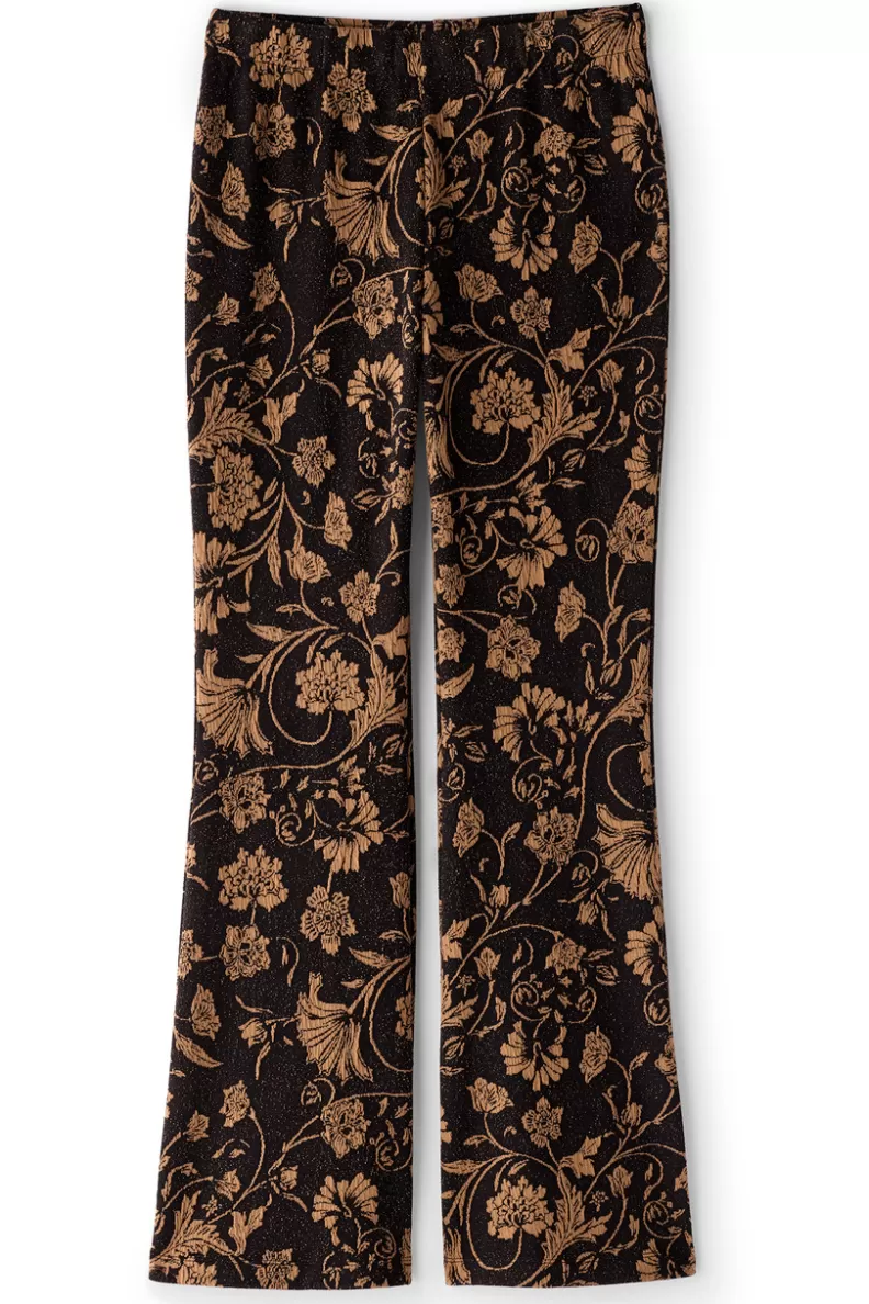 Soft Surroundings Mischa Jacquard Pants FloralScarfJacquard Outlet
