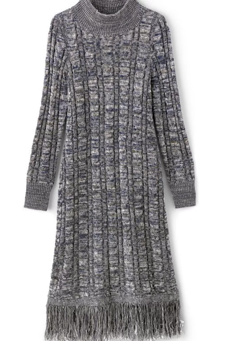 Soft Surroundings Neve Sweater Dress CharcoalGrey Store