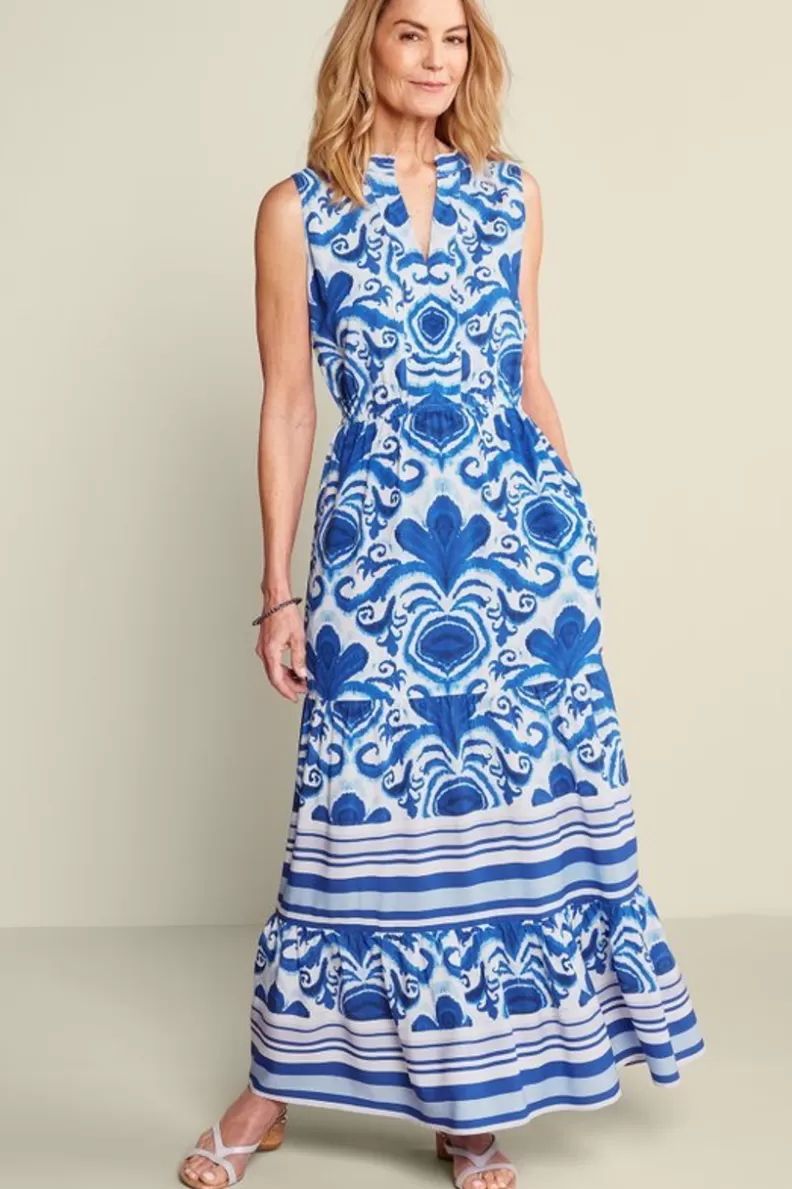 Soft Surroundings Pari Maxi Dress PerissaScarf Clearance