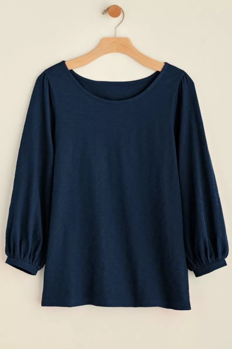 Soft Surroundings Parisian Poet Top New