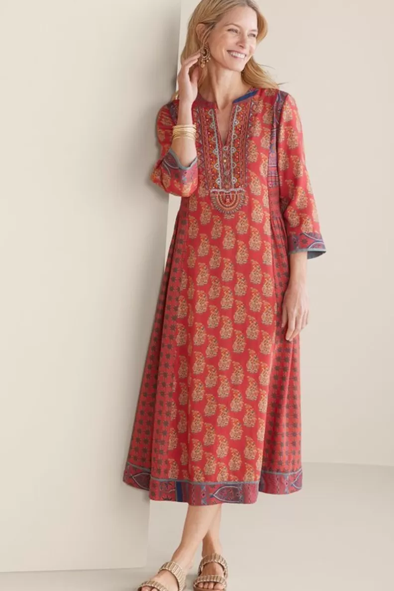 Soft Surroundings Phoenix Dress Red Online