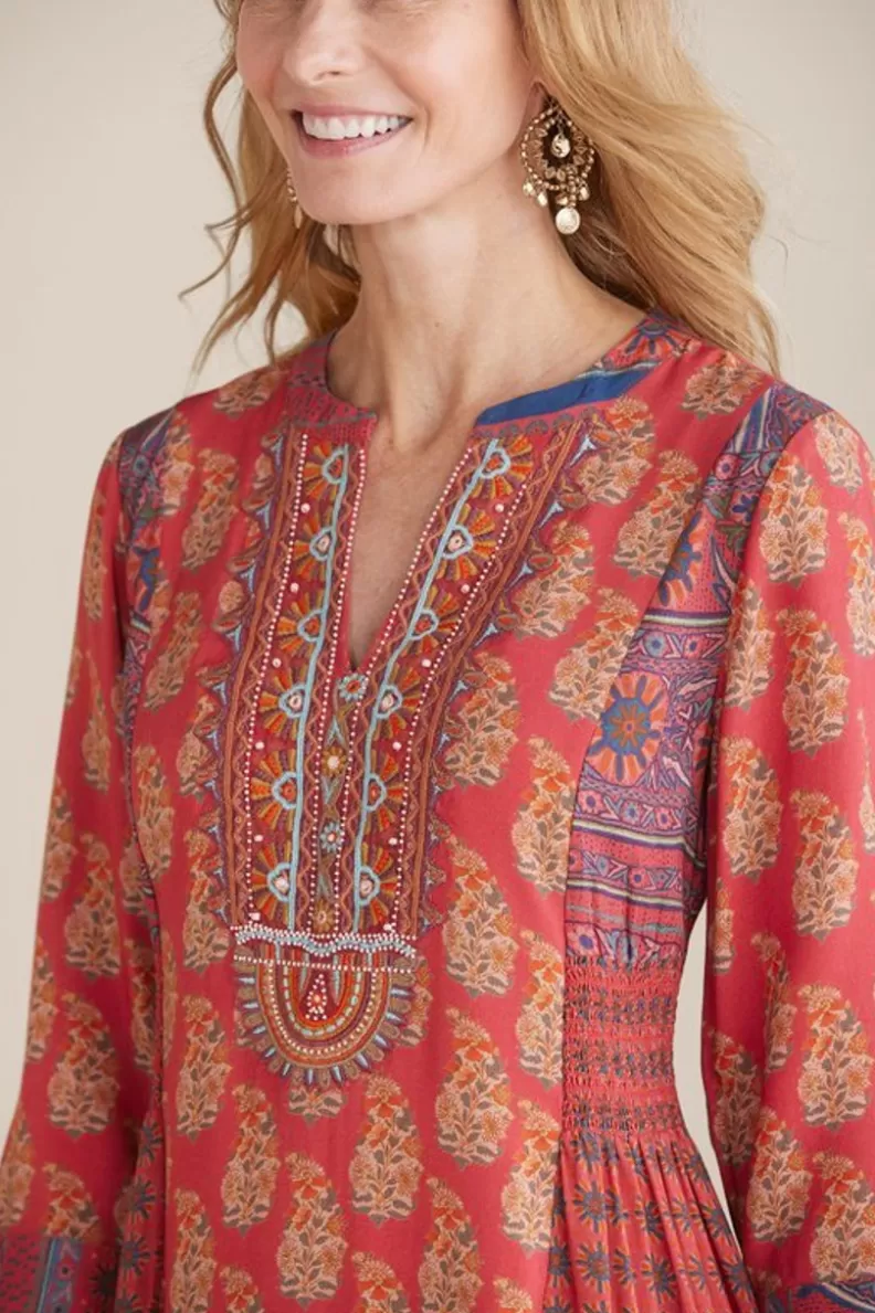 Soft Surroundings Phoenix Dress Red Online