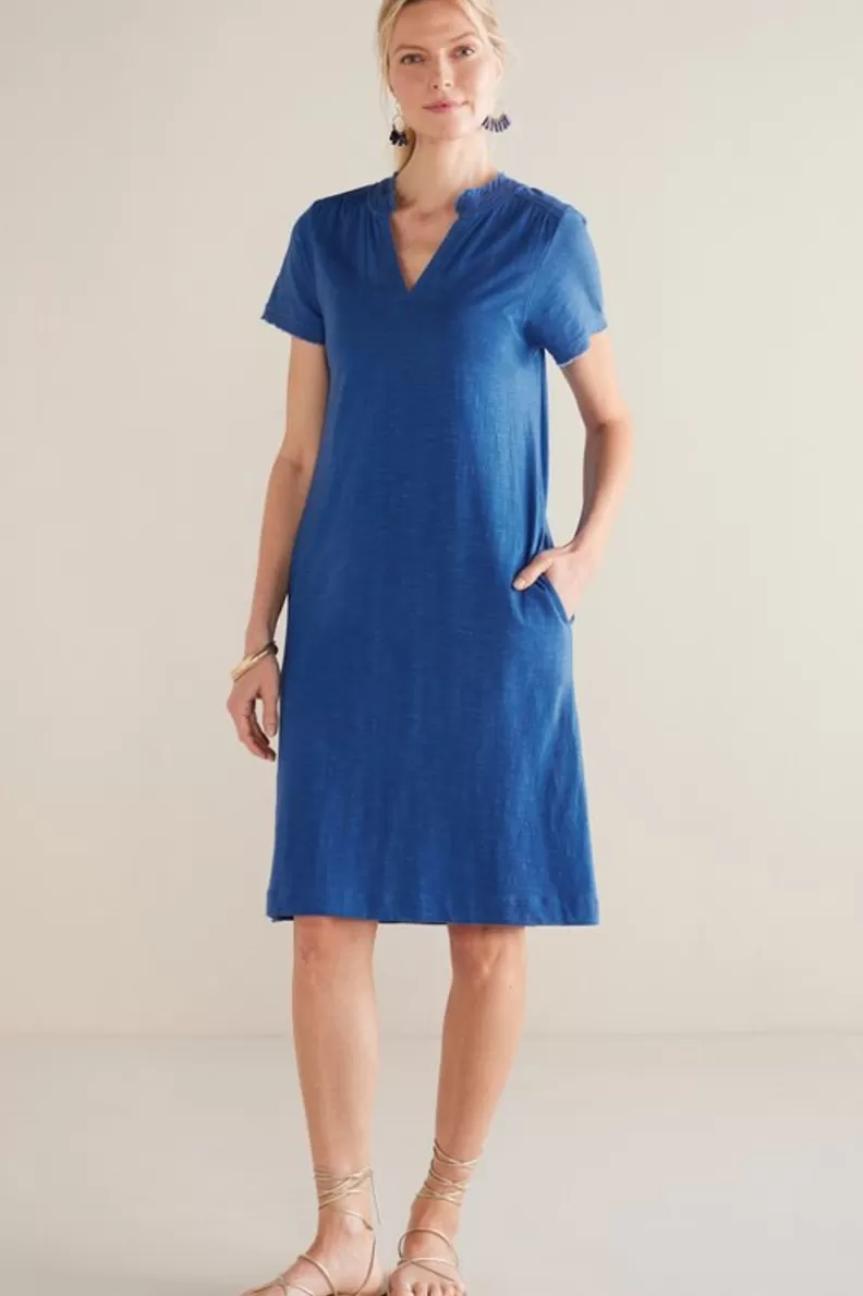 Soft Surroundings Presley Short Dress Sapphire Best Sale