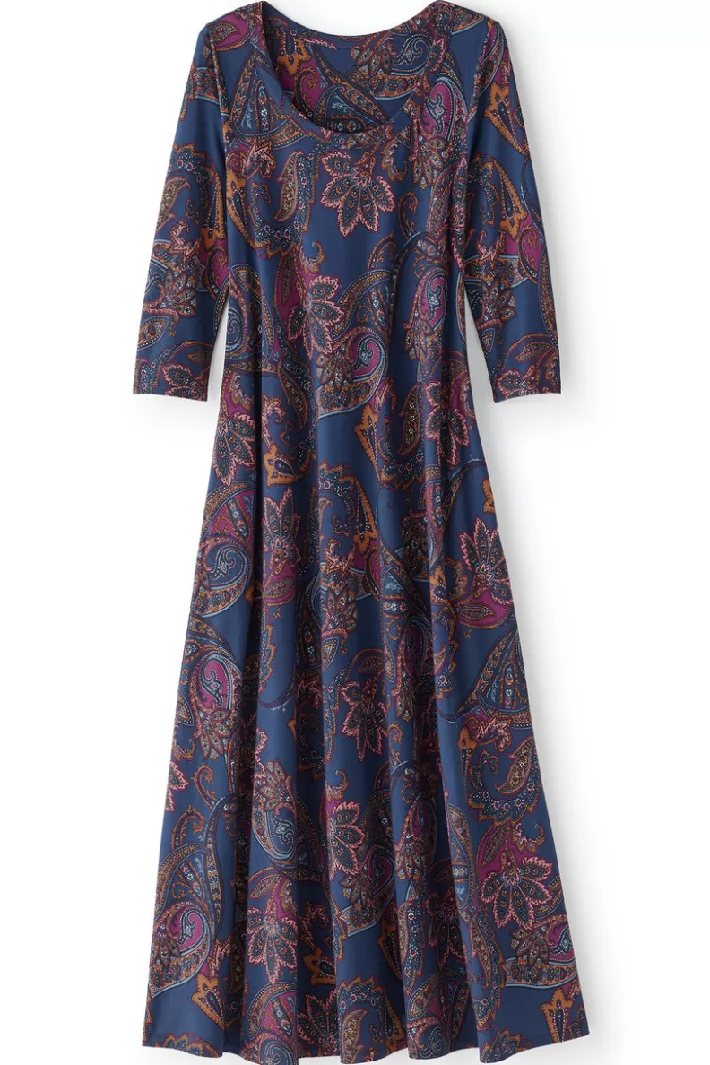 Soft Surroundings Santiago 3/4 Sleeve Dress Outlet