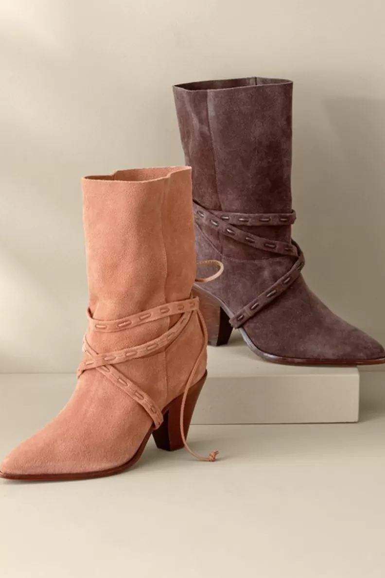 Soft Surroundings Schutz Portia Belted Bootie Online