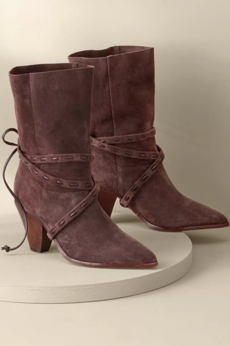Soft Surroundings Schutz Portia Belted Bootie Online