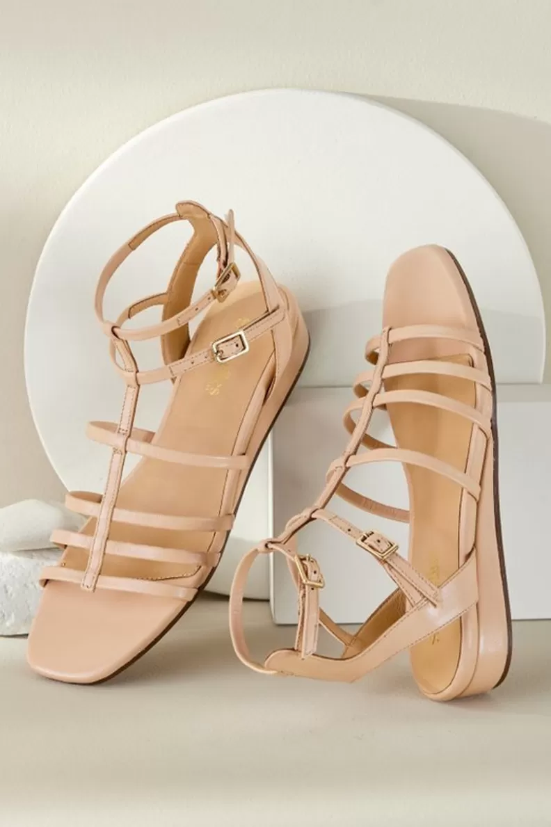Soft Surroundings Seychelles Luxurious Strappy Sandal Clearance