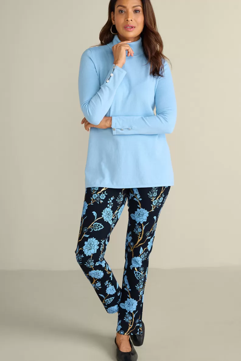 Soft Surroundings Soft Essential Ponte Slim Leg Pants Flash Sale