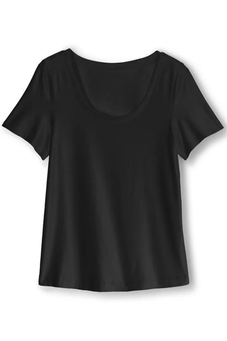 Soft Surroundings Soft Essential Supima Short Sleeve Tee Fashion