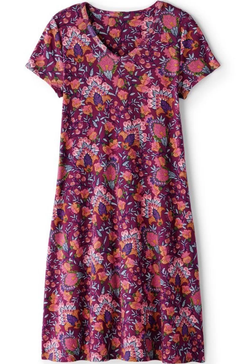 Soft Surroundings Soft Essential Supima T-Shirt Dress Cheap