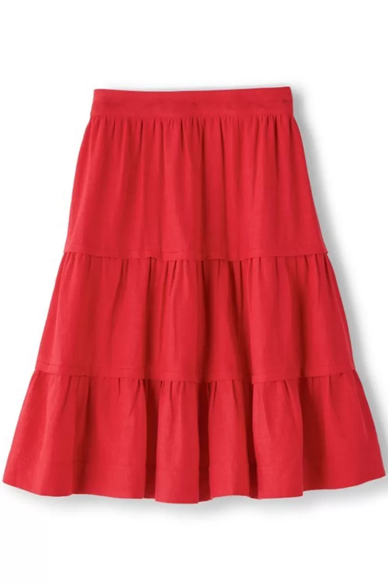 Soft Surroundings Talisa Linen Blend Skirt Online