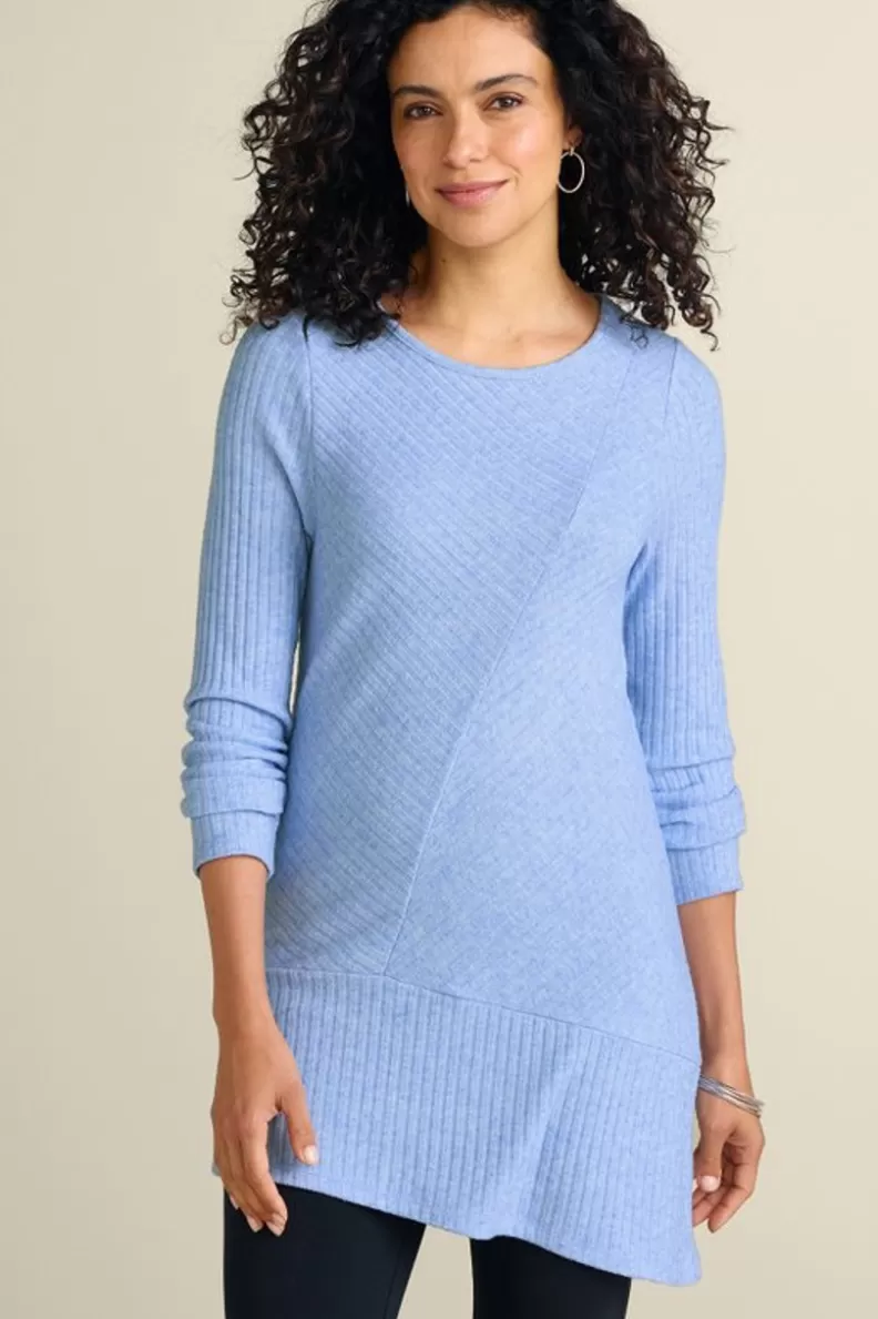 Soft Surroundings Textured Asymmetrical Tunic Store